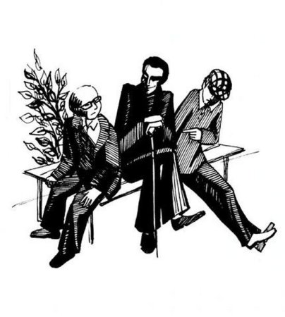 Мастер и Маргарита иллюстрации черно белые