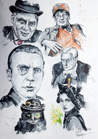 Булгаков мастер и Маргарита иллюстрации