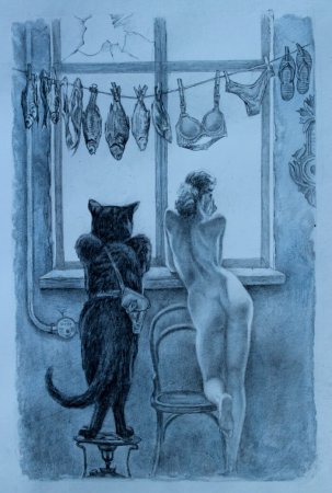 Кот Бегемот и Гелла