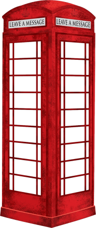 Красная телефонная будка клипарт (46 фото)