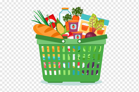 Корзина с продуктами