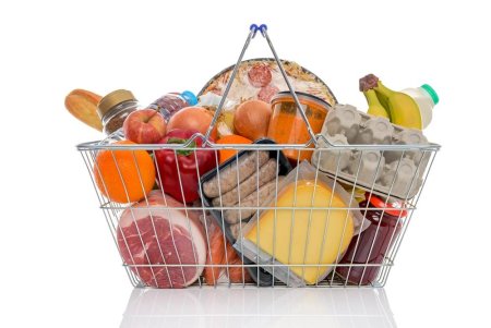 Корзина с продуктами