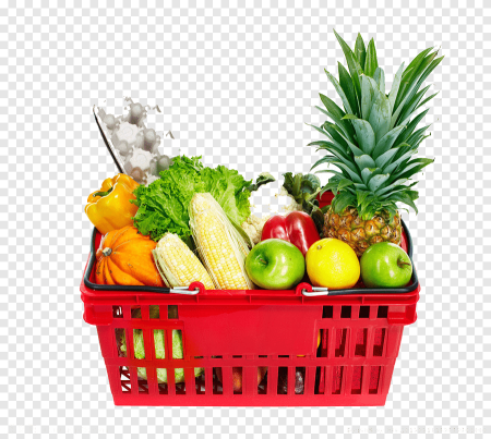 Пакет с продуктами