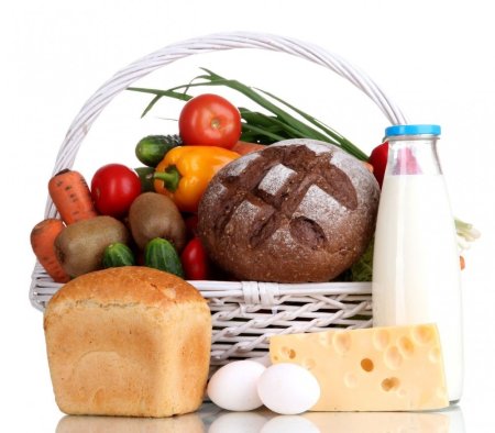 Мультяшная корзина для продуктов