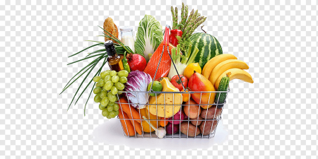 Пакет с продуктами вектор