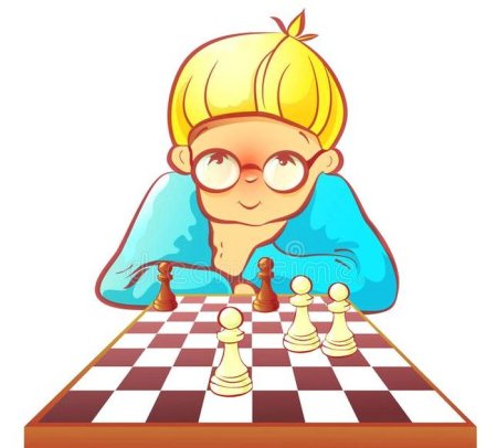 Шахматы рисунок для детей