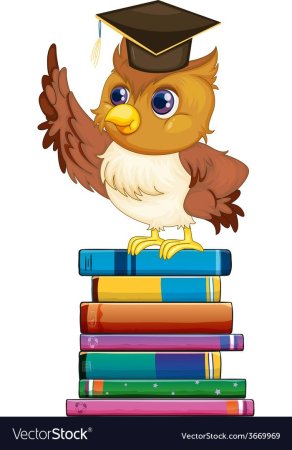 Сова с книгой