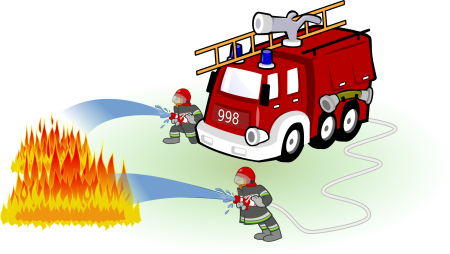 Фон пожарная безопасность для детей