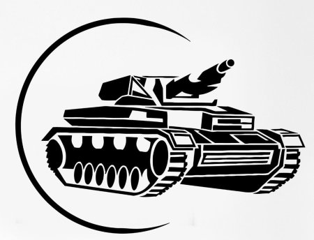 Танк т34 вектор