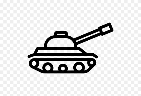 Танк т34 вектор контур