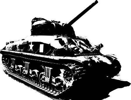 Танк т34 вектор контур