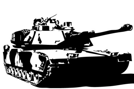 Силуэт танка