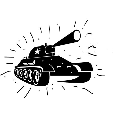 Силуэт танка