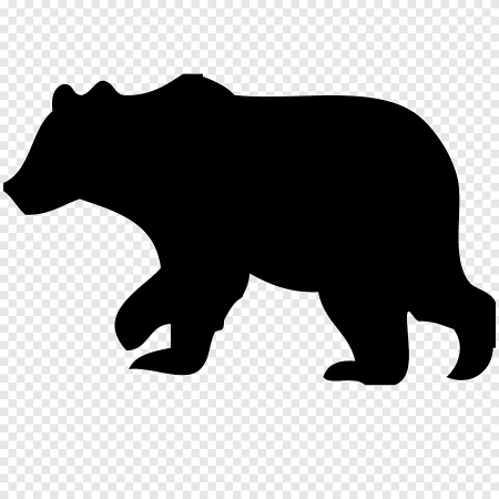 Силуэты животных для детей