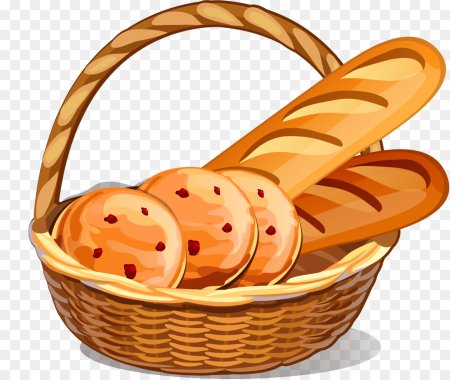 Корзина с булочками