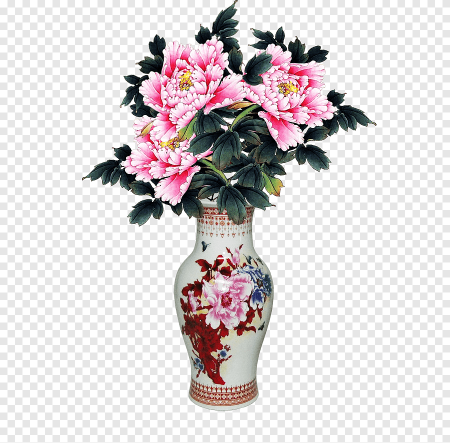 Ваза с сиренью