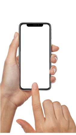 Айфон в руке