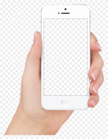 Смартфон в руке