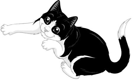Котенок мультяшный