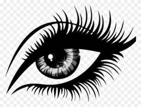 Глаз контур