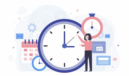 Тайм менеджмент иллюстрация