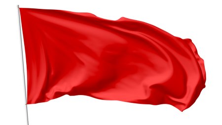 Флаг красный