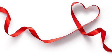 Сердце с лентой