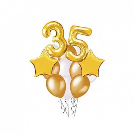 Шары на юбилей 35