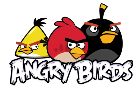 Angry Birds надпись