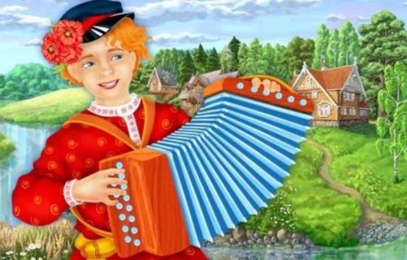 Мальчик с гармошкой