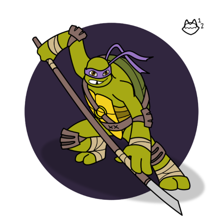 TMNT знак Donatello