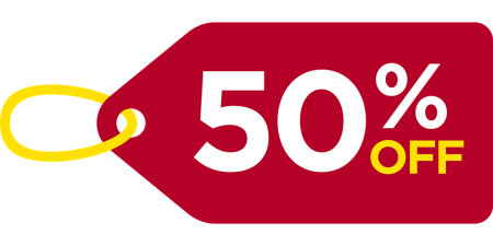 Скидка 50% ценник