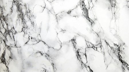 Мрамор белый с черным