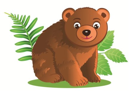 Медведь рисунок
