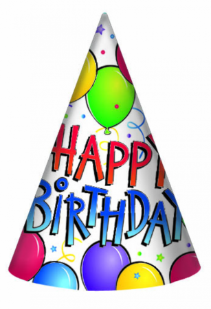 Колпак Happy Birthday