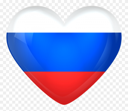 Флаг России сердце