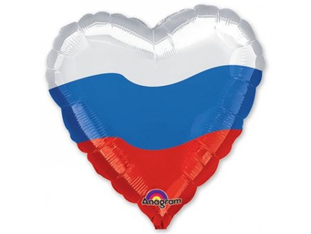 Флаг России сердце