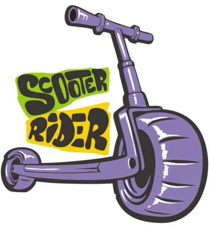 Постер самокат