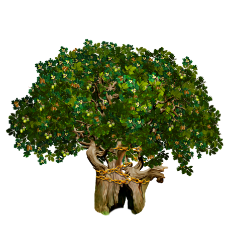 У лукоморья дуб зеленый клипарт (46 фото)