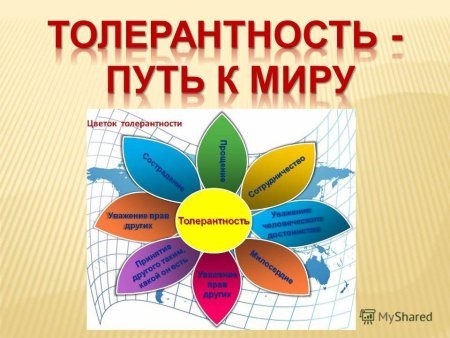 Цветок толерантности