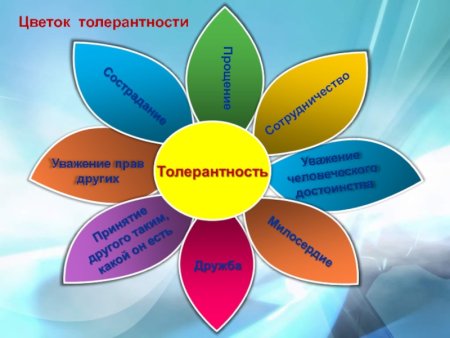 Цветок толерантности презентация