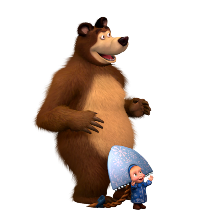 Маша и медведь новый год
