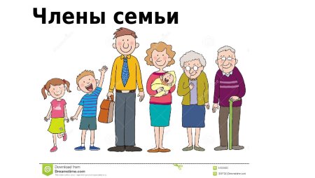 Члены семьи