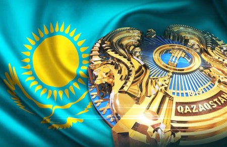 Флаг и герб РК