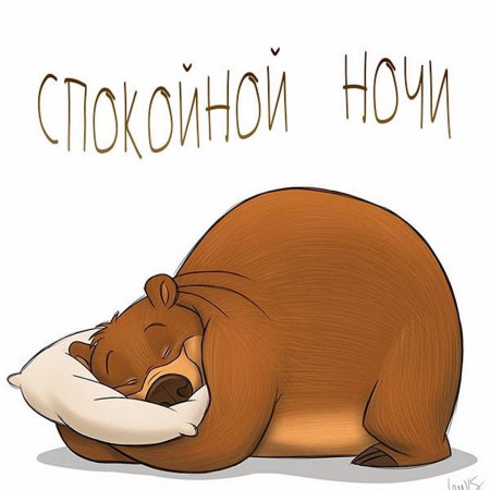 Мишка в берлоге