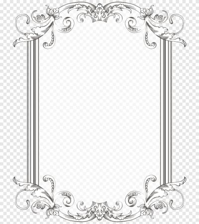 Винтажная рамка