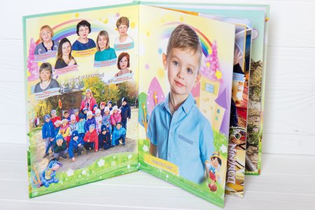 Выпускной альбом для детского сада