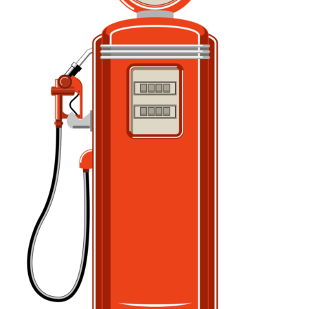 Бензоколонка вектор