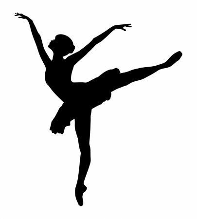 Балерина мультяшная