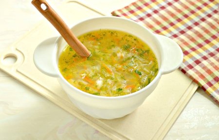 Щи из молодой капусты